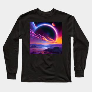 Ethereal Scifi Landscapes 53 Long Sleeve T-Shirt